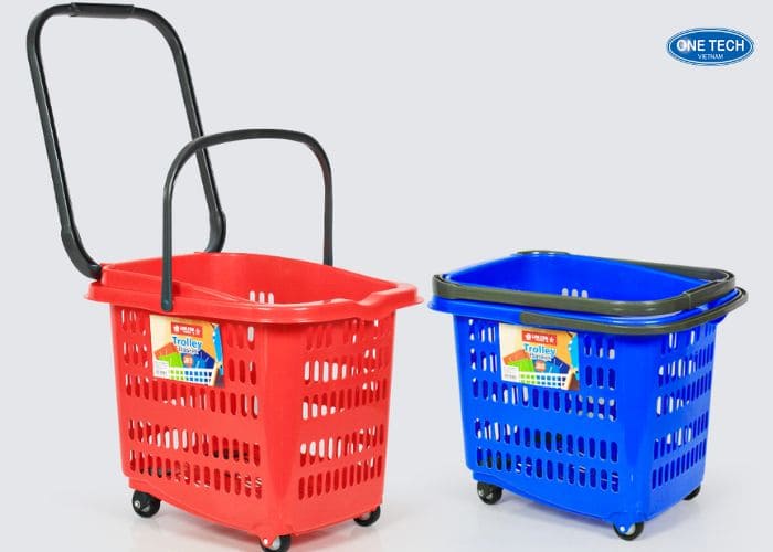 Giỏ nhựa siêu thị Nghệ An mang lại nhiều lợi ích