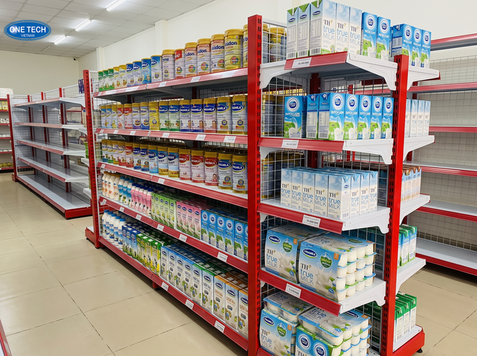 Lý do nên đầu tư kệ trưng bày sữa Nghệ An